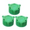 Protective Covers for 13-Pin Trailer Plugs, 3-Pack, Green view 1