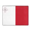VVXBHGR Non-Slip Floor Mat, 160 x 122 cm, Malta Flag Print view 1