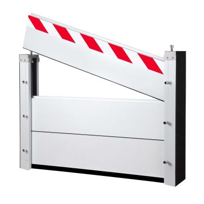 Aluminum Flood Barrier for Doors, L 90 cm x H 60 cm