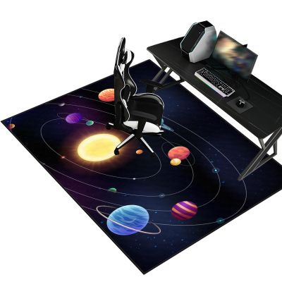 Gaming Chair Floor Mat for Hard Floors and Carpet, Scratch-Resistant, Non-Slip, 70 x 120 cm