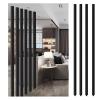 Floor-to-Ceiling Louvered Room Divider, 100–230 cm High, 7 Slats, 185 cm view 1