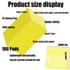7,500 Super Sticky Notes, 100 Pads, 75 Sheets per Pad, 3 x 3 in (76 x 76 mm), Yellow view 2