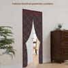 Magnetic Thermal Door Curtain, 100 x 200 cm / 100 x 210 cm, Gray, 130 x 200 cm view 2
