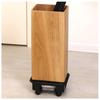 bacedifo 12-Slot Commercial Solid Wood Umbrella Stand with Removable Tray view 1