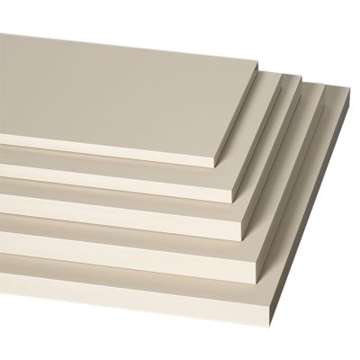PEEK Sheet, ESD-Safe, Conductive, High-Temperature Resistant, 50 x 50 x 15 mm