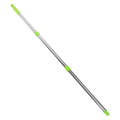 GALPADA Three-Piece Adjustable Mop Handle, Stainless Steel and Plastic