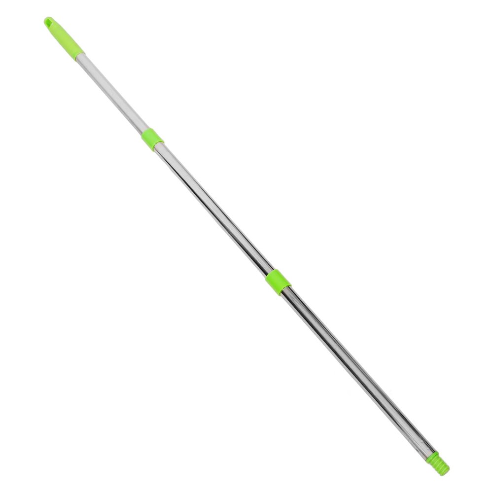 GALPADA Three-Piece Adjustable Mop Handle, Stainless Steel and Plastic