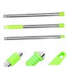 GALPADA Three-Piece Adjustable Mop Handle, Stainless Steel and Plastic view 2