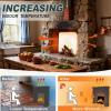 Fireplace Firebox Back Panel with Stand Feet view 2