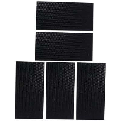 Gogogmee 5-Piece Black Plastic Beehive Foundation Sheets