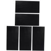 Gogogmee 5-Piece Black Plastic Beehive Foundation Sheets view 1