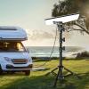 Spacnana Adjustable Rectangular Satellite Tripod, Telescoping Dish Stand for Mini Rooftop Camping view 2