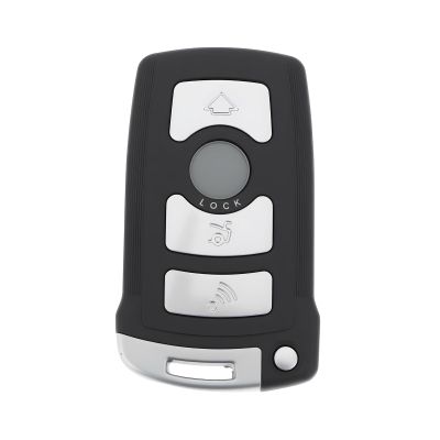 VGOL 4-Button Remote Key Case HU92 Compatible with BMW 7 Series E65 E66 E67 E68 2001-2008