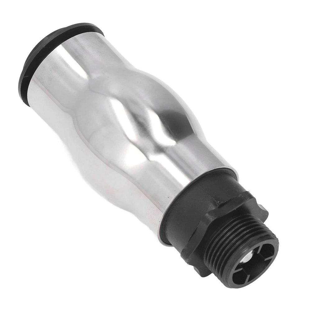ASHATA 304 Stainless Steel Foam-Jet Fountain Nozzle for Garden Ponds, Champagne Foam Design