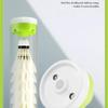 Zanthicia Portable Badminton Shuttlecock Humidifier Cover, White and Green view 3