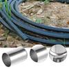 OUNONA 100-Piece Stainless Steel Hose Sleeves for Hydraulic Hoses view 3