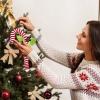Candy Cane Decorations for Indoor Christmas Decor view 2
