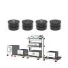 Yctze Hi-Fi Speaker Isolation Feet, 39 x 24 mm, Aluminum Vibration Dampers with Stainless Steel Balls, Black IF4023B view 2