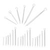 LIFKOME 555-Piece Spring Pins and Retaining Pins Assortment, Spring Steel, for DIY Projects and Automotive Mechanics, Silver Storage Box view 1
