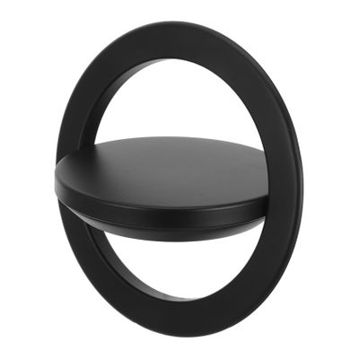 Black Stainless Steel Swing Lid for Built-In Trash Bin Openings