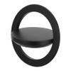 Black Stainless Steel Swing Lid for Built-In Trash Bin Openings view 1