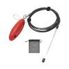 Metal Fishing Stringer with Float and Holder view 1