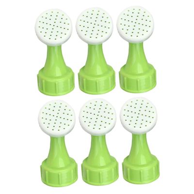 DOITOOL Watering Can Sprinkler Heads for Garden Flowers and Plants, 6-Piece Plastic Spray Nozzles, 2.2 cm Diameter, Fine Watering