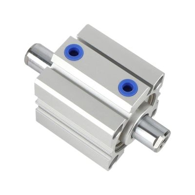 Pneumatic Cylinder, 12–100 mm Bore, Double-Acting, Single Rod, Slim Air Cylinder for Industrial Automation (60 mm, Male)