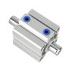 Pneumatic Cylinder, 12–100 mm Bore, Double-Acting, Single Rod, Slim Air Cylinder for Industrial Automation (60 mm, Male) view 1