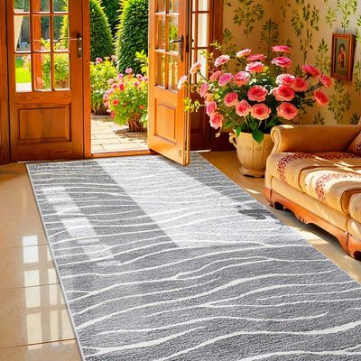 AYHSMNOU Non-Slip Runner Rug, Washable, 50 x 350 cm