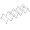 HEEPDD Taco Holder, 304 Stainless Steel Stand, 4/5 Slots view 3