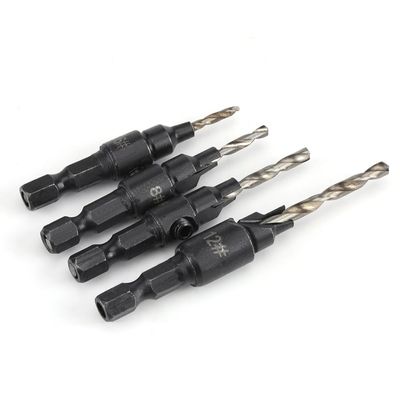 OVAQUIXI HSS Drill Bit with Hex Shank and Adjustable Countersink