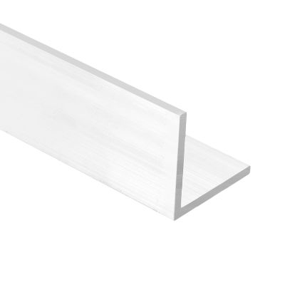 sourcing map 20 cm Aluminum Angle Stock, 35 x 35 x 3 mm, Silver, 6061 Aluminum, T6 Temper