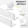 sourcing map 20 cm Aluminum Angle Stock, 35 x 35 x 3 mm, Silver, 6061 Aluminum, T6 Temper view 3
