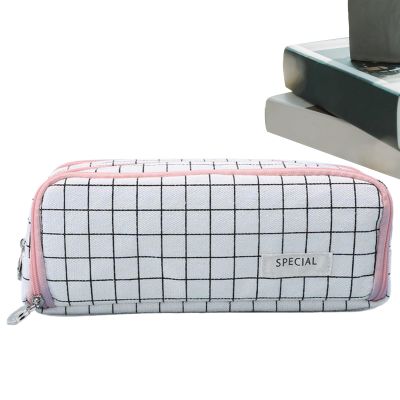 Ocastuted Simple Pencil Case, Soft Zipper, Large Capacity