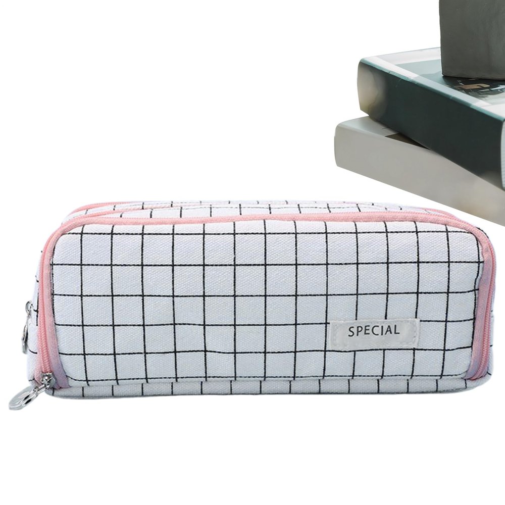 Ocastuted Simple Pencil Case, Soft Zipper, Large Capacity