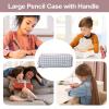 Ocastuted Simple Pencil Case, Soft Zipper, Large Capacity view 4