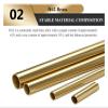 H62 Brass Seamless Straight Tube, 500 mm, 29.1–30.3 mm, for DIY, Craft, Industry & Construction (30 × 1 × 500 mm) view 3