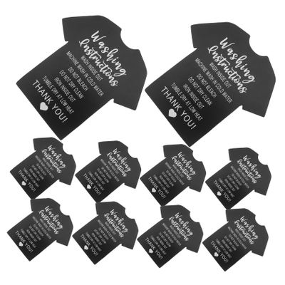 Homoyoyo 300-Piece Shirt Wash-Care Cards, Paper Clothing Care Labels