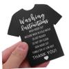 Homoyoyo 300-Piece Shirt Wash-Care Cards, Paper Clothing Care Labels view 4