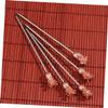 MAGICLULU 5-Piece Stainless Steel Pineapple Cocktail Picks view 3