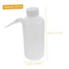 SHINEOFI 4-Pack 500 mL Plastic Wash Bottles with Bent Nozzles view 2