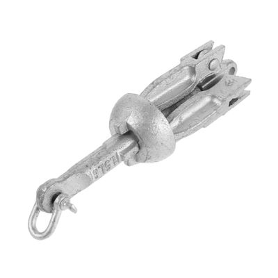 GOOHOCHY Folding Boat Anchor, Galvanized Carbon Steel, Compact and Durable