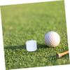 INOOMP Golf Practice Balls, 4-Piece Set, White ABS Cylinders for Short Putting view 4