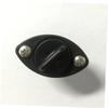 Cabilock 4-Piece Kayak Drain Plugs with Threads and Gaskets, Black view 4