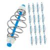 Alipis 20-Piece Medium Spring Feeder with Glow Beads, Wear-Resistant Bait Cage for Carp Fishing view 1