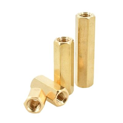 Brass Hex Standoff Spacer, M3, 370 mm, 20 Pieces (32 mm)