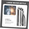 Homoyoyo 1.0 L Stainless Steel Kettle with Flared Handle for Cold Drinks, Bars, and Home Use view 4