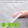 Fcmeavo Clear/Frosted PVC Table Cover, Washable Waterproof Heat-Resistant Table Protector view 2