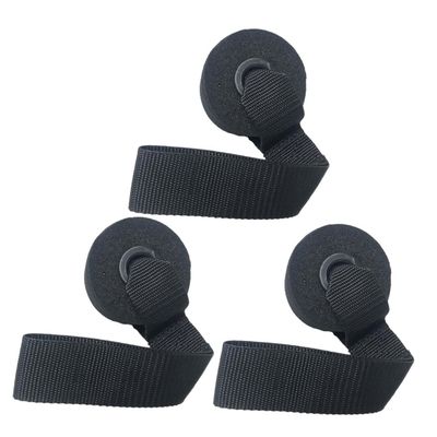 Cabilock 3-Piece Durable PVC Workout Strap Door Anchors for Resistance Bands